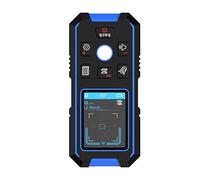 YQVEOT Testeur de câble à Fibre Optique Détecteur de métal rétro-éclairé Acteur Wood Finder Câble Fils Fils Profondeur Tracker Underground Scars Scanner Mural LCD HD Présentoir Beep NF-518(NF-518)