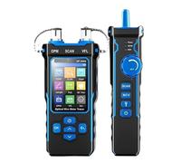 YQVEOT Testeur de câble à Fibre Optique Testeur de câbles réseau NF-8508, Traceur de câbles Optique, LCD, numérique, Rechargeable, détecteur de câbles réseau