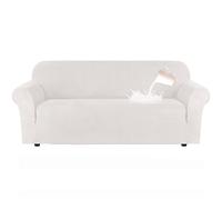 YQWUIJS Housse de canapé Extensible en Velours suédé, résistante à l'eau, antidérapante et Lavable, avec Base élastique.