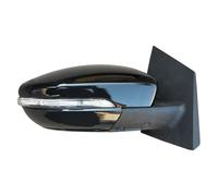 YQXMYGS Rétroviseur extérieur de porte latérale compatible avec les modèles Lifan X50 et 530 : ensemble complet comprenant le cache, la lentille et le clignotant.(Right black)