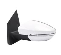 YQXMYGS Rétroviseur extérieur de porte latérale compatible avec les modèles Lifan X50 et 530 : ensemble complet comprenant le cache, la lentille et le clignotant.(Left white)