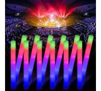 YQXTOOEL 42pcs Batons Lumineux Fluorescents, Lightsticks - Cadeaux d'Anniversaire pour les Enfants Invités, destinés aux Fêtes et à la Fête d'Anniversaire d'Enfant