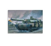 YQXTRB Poster décoratif sur toile Char Leclerc Advanced Tank - Impression d'art moderne pour chambre à coucher - 30 x 45 cm