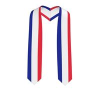 YQxwJL Étole d'honneur pour remise de diplôme, écharpe de remise de diplôme, unisexe adulte, 183 cm pour les débuts scolaires, Coins pointus, taille unique