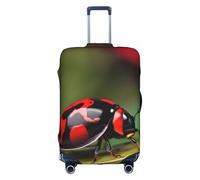 YQxwJL Housse de protection élastique pour valise de 45,7 à 81,3 cm Motif coccinelle Rouge, blanc, Petit