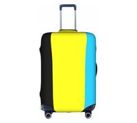 YQxwJL Housse de protection élastique pour valise de 45,7 à 81,3 cm Motif drapeau du Sultanat de Burongan, blanc, Moyen