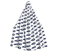 YQxwJL Kentucky State Flag Map Print Robe de carnaval Cadeau pour homme et femme Cape médiévale avec capuche