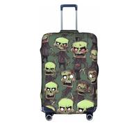 YQxwJL Many Zombies Print Housse de protection élastique pour valise de 45,7 à 81,3 cm, blanc, X-Large