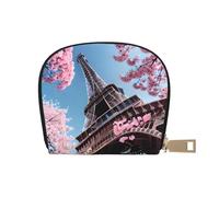 YQxwJL Porte-cartes de crédit imprimé Tour Eiffel de Paris - Petit portefeuille pour cartes de crédit pour femme - Organisateur de cartes de crédit pour homme, blanc, One Size