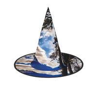 YQxwJL Rocky Mountain Range Lot de 2 chapeaux de sorcière pour Halloween