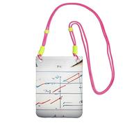 YQxwJL Sac à bandoulière imprimé formule mathématique pour homme et femme, mini porte-monnaie décontracté, sac de téléphone antivol pour randonnée, voyage, Fuchusia, Taille unique