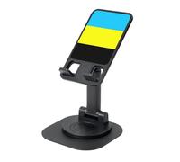 YQxwJL Support de téléphone rotatif avec motif drapeau du sultanat de Burongan, réglable et pliable, support de téléphone portable, pour le bureau et la maison