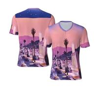 YQxwJL The Old Hollywood Print Big and Tall Maillot de football pour homme, taille inclusive, pour les jeux et les cadeaux, Noir , XXL