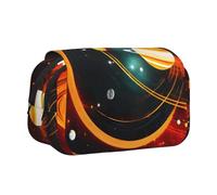 YQxwJL Trousse à crayons avec fermeture éclair - Grande capacité - Motif système solaire - Motif Jupiter Saturne - Pour le bureau et la maison