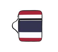 YQxwJL Trousse à crayons avec motif drapeau de la Thaïlande - Avec emplacements pour stylos - Étanche - Durable - Pour téléphone portable - Sac fourre-tout