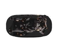 YQxwJL Trousse à crayons de grande capacité avec motif carlin noir mignon - échelle standard - 2_00x