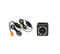 YQZGRD Caméra Recul Voiture Camera Caméra arrière CCD sans Fil Voiture Fisheye 8 12 lumières Vision Nocturne Dynamique Boussole pour Liberty pour Grand pour Cherokee pour Patriot 2009-2015