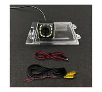 YQZGRD Caméra Recul Voiture Camera Caméra arrière CCD sans Fil Voiture Fisheye 8 12 lumières Vision Nocturne Dynamique Boussole pour Liberty pour Grand pour Cherokee pour Patriot 2009-2015