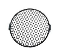 YQZGRD Grille calandre Phare Moto Couvercle De Protection De Grille De Phare De Moto, 6.3 Pouces, Couverture De Montage Latéral en Maille Universelle pour pour Choppers