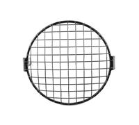 YQZGRD Grille calandre Phare Moto Couvercle De Protection De Grille en Maille pour Phare De Moto, Grille Universelle en Treillis À Montage Latéral, Lampe Lumineuse De 5.75 Pouces
