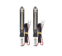 YQZGRD Moto Clignotant Indicateur Clignotants À LED Pour Moto, Indicateurs Directionnels, Feux Clignotants, Lampe À Flux Séquentiel