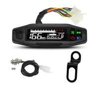 YQZGRD Moto Odomètre Compteur Compteur De Moto Universel pour KR200, Compteur De Vitesse, Odomètre Numérique, Ensemble De Capteurs, Tachymètre De Moto