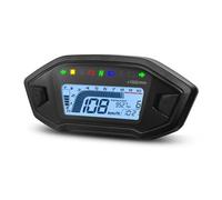 YQZGRD Moto Odomètre Compteur Compteur De Vitesse Universel pour Moto, Panneau Numérique, Affichage, Tachymètre, Odomètre, Compteur De Vitesse, Odomètre, Tachymètre