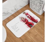 YQZQJEXW Affiche du Film Rush Citation Film Art Print Niki Lauda Art Art Mural Décoration Élégant Paillassons Tapis de Bain Tapis Poilu