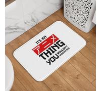 YQZQJEXW C'est Un Truc d'anime Que Vous ne comprendriez Pas Paillassons élégants Tapis de Bain Tapis Boho Home