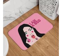 YQZQJEXW Megan Fox Je suis Un Dieu Paillassons élégants Tapis de Bain Tapis Tapis pour bébé