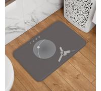 YQZQJEXW Mission Juno NASA Sonde Spatiale Paillassons élégants Tapis de Bain Tapis Tapis