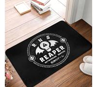 YQZQJEXW Neo The World Ends with You Reaper Emblem Paillasson antidérapant Tapis de Sol Tapis pour Cuisine Entrée Maison Salle de Bain Tapis de Sol