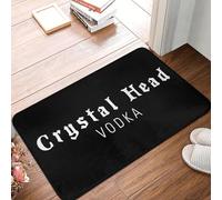 YQZQJEXW Paillasson Crystal Head Vodka Tapis de Sol Tapis de Porte de Salle de Bain Super Doux et Absorbant Tapis d'entrée de Porte