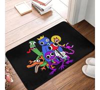 YQZQJEXW Paillasson Rainbow Friends Tapis de Sol Tapis de Porte de Salle de Bain Super Doux et Absorbant Tapis d'entrée de Porte