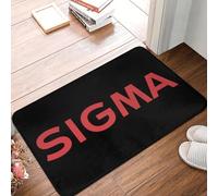 YQZQJEXW Paillasson Sigma - Tapis de Sol Ultra Doux et Absorbant - Tapis de Porte de Salle de Bain - Tapis d'entrée
