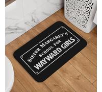 YQZQJEXW Paillassons élégants Tapis de Bain Tapis de Chaise école Sister Margaret pour Filles Rebelles