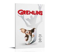 YRAEYWAER Gremlins Poster décoratif moderne de 1984 (1) - Décoration murale pour salon, chambre à coucher, salon - 40 x 60 cm - Cadre