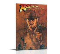 YRAEYWAER Indiana Jones And The Raiders of The Lost Ark 1981 (2) Poster décoratif moderne pour salon, chambre à coucher, salon, décoration murale avec cadre 20 x 30 cm
