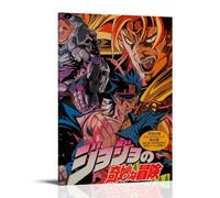 YRAEYWAER JoJo's Poster d'aventure bizarre (8) - Poster décoratif moderne pour salon, chambre à coucher, salon - 30 x 45 cm - Cadre