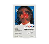 YRAEYWAER Poster de Steve Lacy Gemini Rights (1) - Décoration murale moderne pour salon, chambre à coucher, salon - 30 x 45 cm - Sans cadre