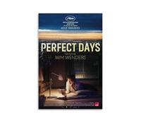 YRAEYWAER Poster du film Perfect Days du film 2023 (9) - Décoration murale moderne pour salon, chambre à coucher, salon - 60 x 90 cm - Sans cadre