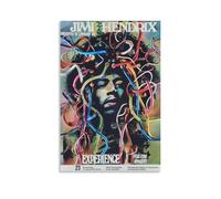 YRAEYWAER Poster Jimi Hendrix (1) - Décoration murale moderne pour salon, chambre à coucher, salon - 40 x 60 cm - Sans cadre