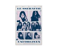 YRAEYWAER Poster Le Sserafim Unforgiven - Décoration murale moderne pour salon, chambre à coucher, salon - 30 x 45 cm - Sans cadre - Style 9