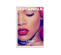 YRAEYWAER Rihanna Loud Poster décoratif mural sans cadre pour salon, chambre à coucher, salon - Décoration murale moderne - 20 x 30 cm