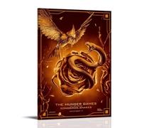 YRAEYWAER The Hunger Games - Poster décoratif moderne - La ballade des oiseaux chanteurs et des serpents (3) - Décoration murale moderne pour salon, chambre à coucher, salon - 20 x 30 cm - Cadre