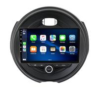 YRCTHEK Android 14 pour DE Voiture Multimédia GPS Autoradio sans Fil Voiture Caméra Arrière 1080P 9'',Écran Tactile, Navigation GPS, Radio Bluetooth pour BMW Mini R56 R60 2007-2015