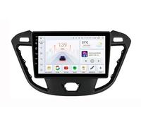 YRCTHEK pour Ford Transit Custom 2012 2013-2021 9" Android 14 Din Autoradio Bluetooth Main Libre Poste Radio Voiture Soutient USB FM AM Voiture Multimédia GPS Stéréo Véhicule Double dans