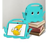 YRDUKJFDJ Étui for Tablette Lenovo Tab M10 Plus 10,6" 3e génération 2022 (TB-125FU/TB-128F), léger et résistant aux Chocs, Coins antidérapants et bandoulière for Enfants garçons(Green 1)