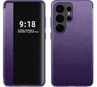 YRDUKJFDJ Flip Case for Samsung Galaxy S26 Ultra 5G Case,Slim Flip Case Protective Phone Case Drop Protection Shockproof Protective Cover for Samsung Galaxy S26 Ultra(Mor)