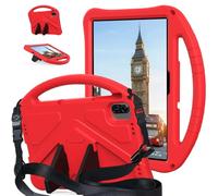 YRDUKJFDJ for Honor Pad X8b 11.0 inch（2026 Case Lightweight EVA Tablet Cover with Adjustable Strap, Shockproof Handle & Kickstand Portable Protective Shell(Rosso)